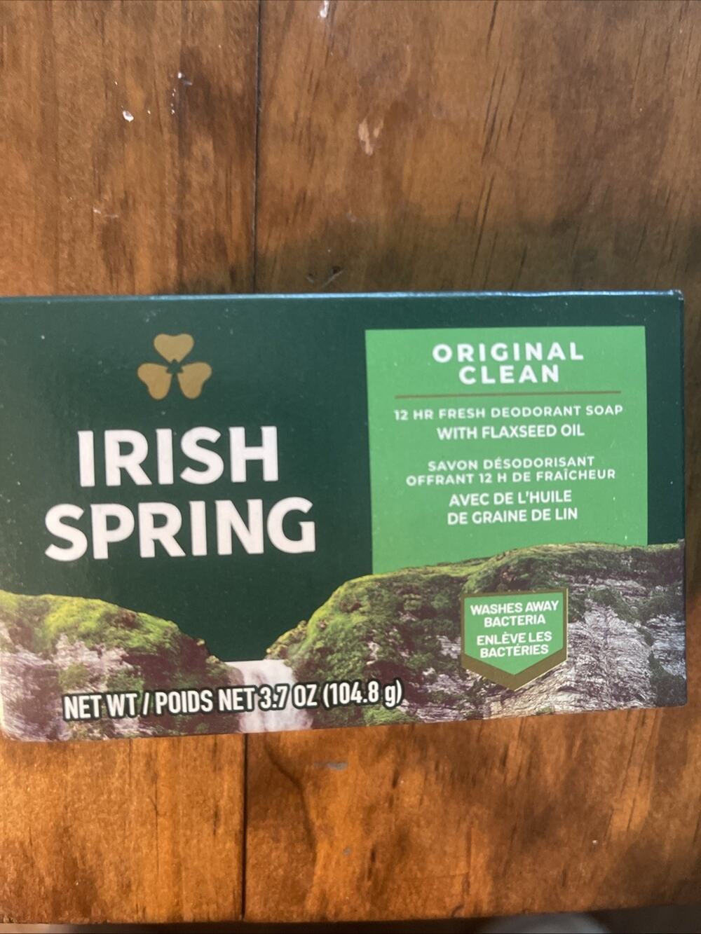 Irish Spring bar soap original 3.7 Oz New In Box